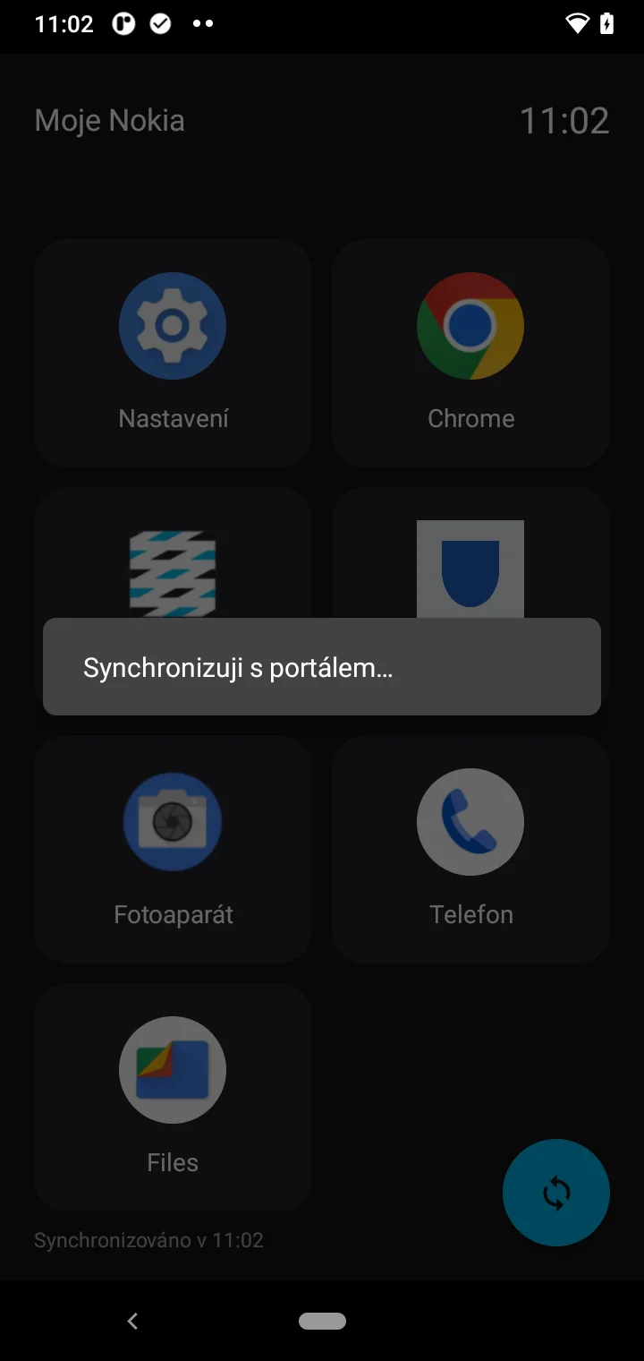 MDM 7 The phone syncs with the portal